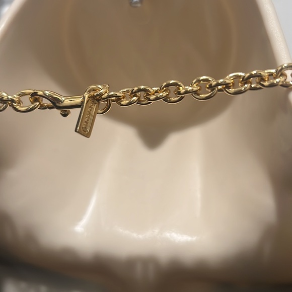 Very Rare! EUC! Coach Layered Statement Necklace - Picture 5 of 8